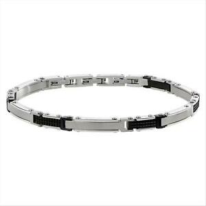 【送料無料】ジュエリー・アクセサリー モレラトクロスメンズブレスレットツートンスチールbracciale uomo morellato cross skr46 in acciaio 316l bicolore