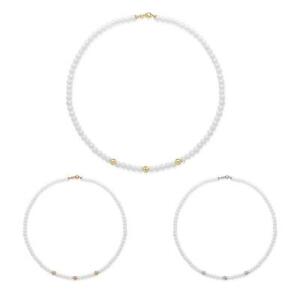【送料無料】ジュエリー・アクセサリー フジコレディースネックレスナチュラルパールシルバーイタリアcollana donna fujiko perle naturali coltivate argento 925 made in italy