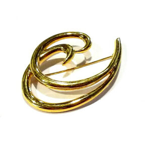 【送料無料】ジュエリー・アクセサリー ビジュークレトゥールブロチェボリュートトリファリブローチbijou createur broche volute trifari brooch 15,386円