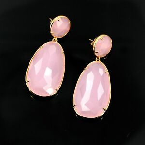 【送料無料】ジュエリー・アクセサリー ブークルドライトグローグーテロンドクリスタルオートリッシュローズプラケboucles doreilles gros goutte rond cristal autriche rose plaque or 18k gd1