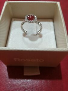 【送料無料】ジュエリー・アクセサリー ジルコンマラカイトロサトリングanello rosato pianeti in argento 925 con zirconi e malachite