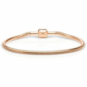 【送料無料】ジュエリー・アクセサリー ベーリングブレスレットピンクスネークチャームステンレスbering bracciale donna serpente rosato per charms acciaio inox
