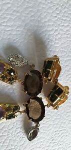 【送料無料】ジュエリー・アクセサリー アレクシスビターゴールドトーンクリスタルクリップイヤリングalexis bittar gold tone crystal impreziosito clip orecchini