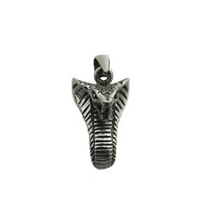 【送料無料】ジュエリー・アクセサリー シルバーコブラスネークペンダントペテロンドクロciondolo serpente cobra in argento 925 peterandclo k48 6892