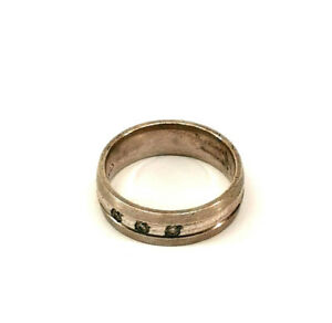 【送料無料】ジュエリー・アクセサリー シルバーリングホワイトストーンズオールド99825037 925er anello argento bianco stones vecchio gr58