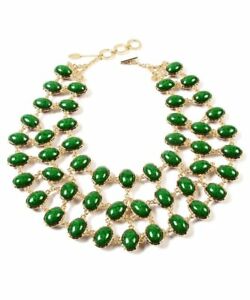 【送料無料】ジュエリー・アクセサリー アムリタシンハンプトンズクレオパトラグリーンレッドリバーシブルネックレス￡amrita singh hamptons cleopatra verderosso reversibile collana rrp ￡ 199