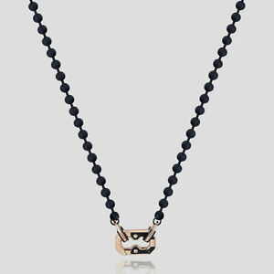 【送料無料】ジュエリー・アクセサリー ブロスウェイネックレスボールスチールbrosway, collana uomo k2 a sfere in acciaio brunito 46cm  bkd03, nuova