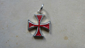 【送料無料】ジュエリー・アクセサリー マルタクロスインエナメルシルバースターリングシルバーcroce di malta in argento smaltato 925 sterling silver
