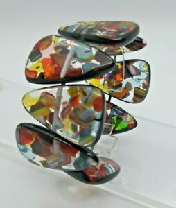 【送料無料】ジュエリー・アクセサリー レジンブレスレットサインソブラルresin bracelet signed sobral