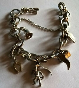 【送料無料】ジュエリー・アクセサリー ヴィンテージブレスレットデンファントアルムズアラスカアージェントvintage bracelet denfant charmes alaska jp argent
