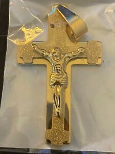 【送料無料】ジュエリー・アクセサリー ゴールドメッキクロスcroce placcato in oro 18k nuovo