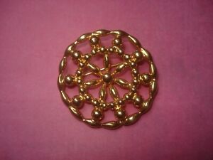 【送料無料】ジュエリー・アクセサリー ブロシュドレシネシェラーパリbroche doree signee scherrer paris