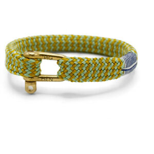 【送料無料】ジュエリー・アクセサリー ヘンマンブレスレットシャープサイモンイエローグリーンサイズpig amp; hen uomo bracciale * sharp simon * gialloverde taglia m