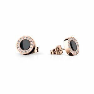 【送料無料】ジュエリー・アクセサリー ベーリングイヤリングラウンドステンレスブラックセラミックbering donna orecchini rotondo in acciaio inox ceramica nero 70736005