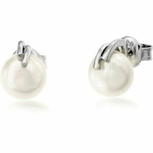 【送料無料】ジュエリー・アクセサリー シルバースターリングイヤリングdonna orecchini di 925 argento sterling con perle