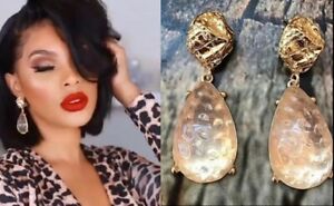 【送料無料】ジュエリー・アクセサリー ブランドステートメントイヤリングザラグランデゴールドトーンクリップzara grande gold tone clip su orecchini dichiarazione nuovo di zecca