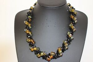 【送料無料】ジュエリー・アクセサリー クリスタルステートメントファッションジュエリーアクセサリーネックレスhandmade crystal dichiarazione collana accessori fashion jewelry