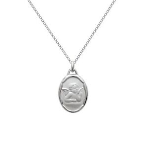 【送料無料】ジュエリー・アクセサリー コリエールアンジュラファエルアンアルジャンローディエヌフロンユールオショワcollier ange raphael en argent rhodie neuf  longueur au choix 45 cm ou 50 cm