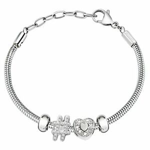【送料無料】ジュエリー・アクセサリー モレラートドロップブレスレットブレスレットスチールモジュラーハートbracciale morellato drops donna scz1003 bracelet acciaio componibile cuore