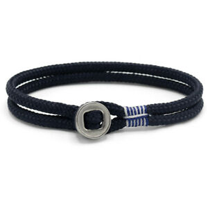 【送料無料】ジュエリー・アクセサリー ヘンマンブレスレットドンディノネイビーサイズpig amp; hen uomo bracciale * don dino * navy taglia l