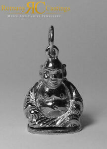 【送料無料】ジュエリー・アクセサリー ブッダソリッドスターリングスタンプポリッシュシルバーpendente buddha roba di solido sterling timbrato 925 argento lucidato 92g