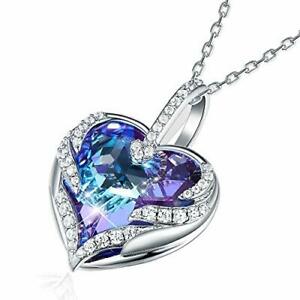 【送料無料】ジュエリー・アクセサリー アリダンジェロアモレクオーレネックレスホワイトゴールドメッキali dangelo amore cuore collana da donna placcato in oro bianco