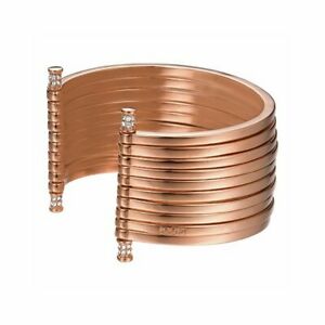 【送料無料】ジュエリー・アクセサリー ジュープステンレススチールブレスレットロゼストライプスjoop donna bracciale in acciaio inox rose stripes jpba 00001c5801