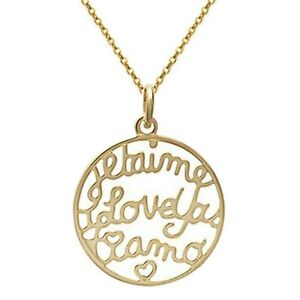 【送料無料】ジュエリー・アクセサリー ペンデンティフアムールプラケシェーヌロンジュールフェムlot pendentif amour plaque or chaine longueur au choix femme