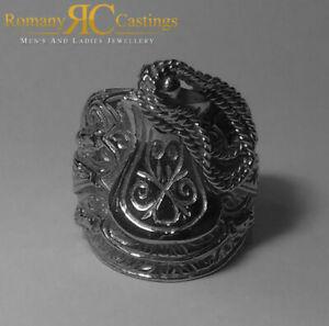 【送料無料】ジュエリー・アクセサリー メンズソリッドシルバーファインリングサドルサイズグラムmens 925 solido argento finissimo altamente lucidato anello sella taglia 24 grammi x