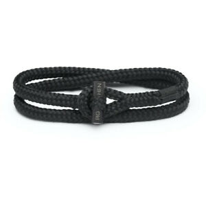 【送料無料】ジュエリー・アクセサリー ヘンマンブレスレットタイニータイニーブラックサイズpig amp; hen uomo bracciale * tiny tiny * nero taglia l
