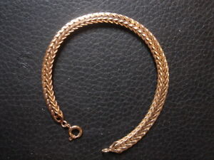 【送料無料】ジュエリー・アクセサリー トレスボーブレスレットヴィンテージプラークブレスレットtres beau bracelet vintage 1950 plaque or 11 grs neufold bracelet 18 cm