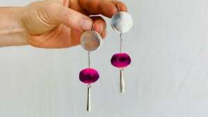 【送料無料】ジュエリー・アクセサリー スターリングシルバーポンポンイヤリングアトリエアーディアargento sterling amp; pompom orecchini atelier aadya
