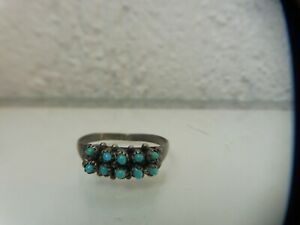 【送料無料】ジュエリー・アクセサリー リングシルバーウィズターコイズbella, vecchio anello, argento con turchesi