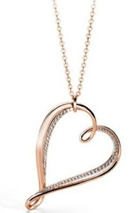 【送料無料】ジュエリー・アクセサリー ネックレスリボンローズブロンズジルコンコレクションcollana brosway  collezione ribbon bronzo rosato e zirconi  bbn04