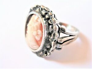 【送料無料】ジュエリー・アクセサリー シルバーリングantico anello argento 925 con gemme, 9,07 g