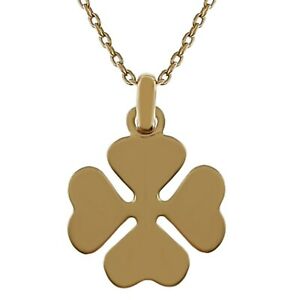 【送料無料】ジュエリー・アクセサリー コリエールトレフレポルトボヌールプラケフェムcollier trefle porte bonheur plaque or 750000  femme  longueur au choix