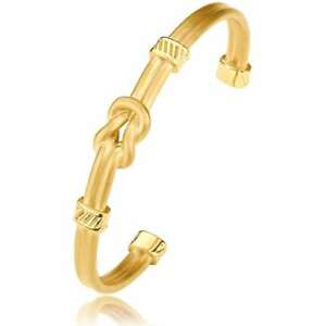 【送料無料】ジュエリー・アクセサリー ノットブロスウェイジュエルハードマンブレスレットbracciale uomo rigido knot brosway jewels bko15