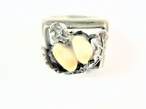 【送料無料】ジュエリー・アクセサリー シルバーリングコングランデルanello argento 835 con grandel, 8,90 g