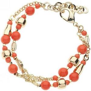 【送料無料】ジュエリー・アクセサリー ブレスレットオッタヴィアニウーマンレッドパールbracciale ottaviani donna 500078b perle rosso