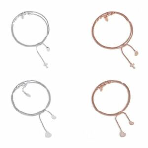 【送料無料】ジュエリー・アクセサリー シルバージルコンペンダントブレスレットbracciale amen abbracci con ciondoli con zirconi in argento 925 colori vari