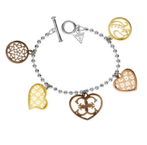 【送料無料】ジュエリー・アクセサリー ブレスレットマルチカラーハンドネックレスguess braccialecollana mano multicolore ubb80907