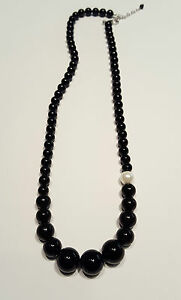【送料無料】ジュエリー・アクセサリー ブラックオニネックレスパールランドシーコレクションcollana in onice nero e perla collezione terra e mare