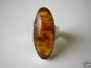 【送料無料】ジュエリー・アクセサリー アンバーシルバーリングフィッシュランドプレスバーンスタインハニーアンバー835 anello argento ambra fischland pressbernstein miele 5,0 g17,7 mm ambra