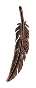 【送料無料】ジュエリー・アクセサリー トラムフェンガーフェザートレーラーモッカステンレスtraumfanger rimorchio piuma s 3,5cm acciaio inox mocca tf03sbr