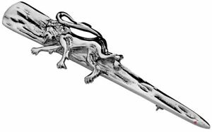 【送料無料】ジュエリー・アクセサリー キルトパラジウムメッキソムマッコライオンkilt pin placcato palladio sommacco maggiore consistenza leone rampante 90mm 18,485円