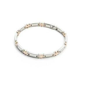 【送料無料】ジュエリー・アクセサリー ブレスレットチェーザレパシオッティマンスチールスチールbracciale 4us cesare paciotti uomo 4ubr2082 acciaio acciaio