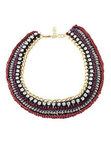 【送料無料】ジュエリー・アクセサリー ボックトーキーコリアーボルドーブリジットbrigitte di bochtorquay collier bordeaux