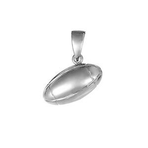 【送料無料】ジュエリー・アクセサリー ペンデンティフラグビーシェーヌアルジャンヌフポインソンフランスpendentif rugby  chaine 50cm argent  neuf  poincon france