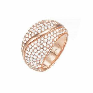 【送料無料】ジュエリー・アクセサリー エスプリブラスリングロゼアトロピアエストルグesprit anello da donna in ottone rose atropia esrg 02844c1