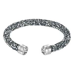 【送料無料】ジュエリー・アクセサリー スワロフスキークリスタルダストグレーブレスレットウーマンブレスレットクリスタルbracciale swarovski crystaldust grigio donna bracelet 5255912 nuovo crystal s
